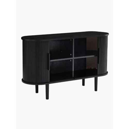 Lifely Tate Tambor Door Sideboard, Black