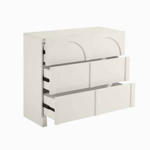 Lifely Arch Sideboard, 40Wx100Lx90H cm, White