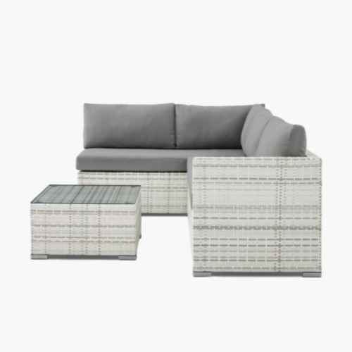 Lifely Arthur 3 Piece Lounge Set, 67Wx146Lx62H cm, Fossil