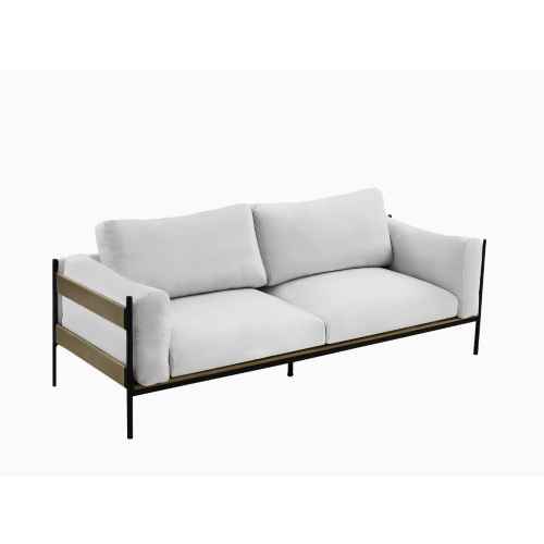 Lifely Nash 3 Seater Sofa, 79Wx208Lx81.5H cm, Dove-Grey