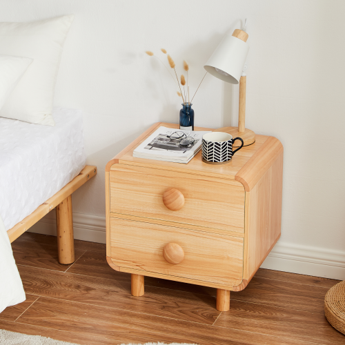 Lifely Button Bedside Table