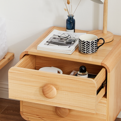 Lifely Button Bedside Table