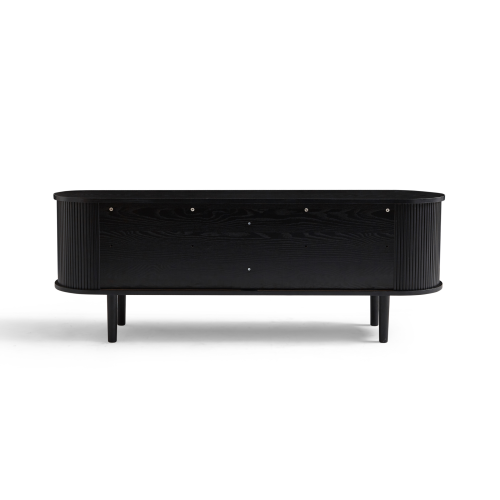 Lifely Tate Entertainment Unit, Black, 200cm