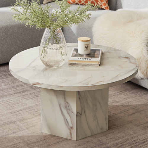 Lifely Adrian Round Coffee Table