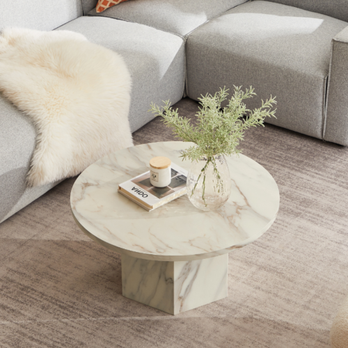 Lifely Adrian Round Coffee Table