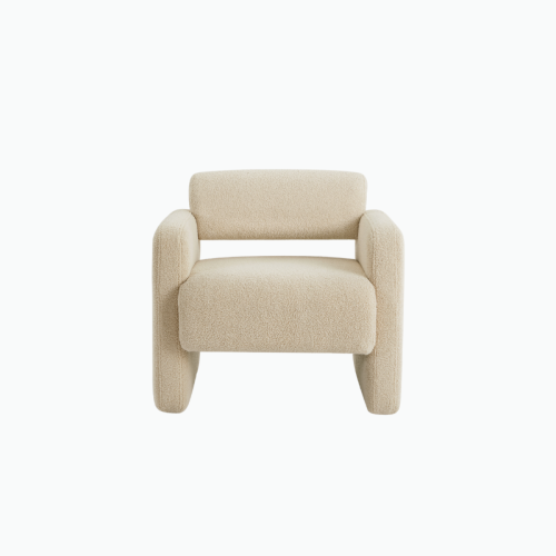 Lifely Lorraine Armchair, Light Sand