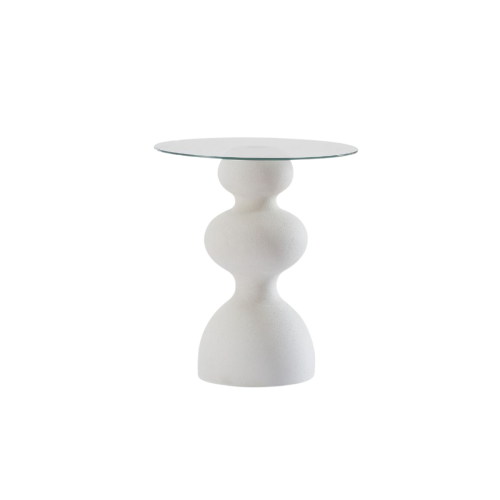 Lifely Knight Side Table, White