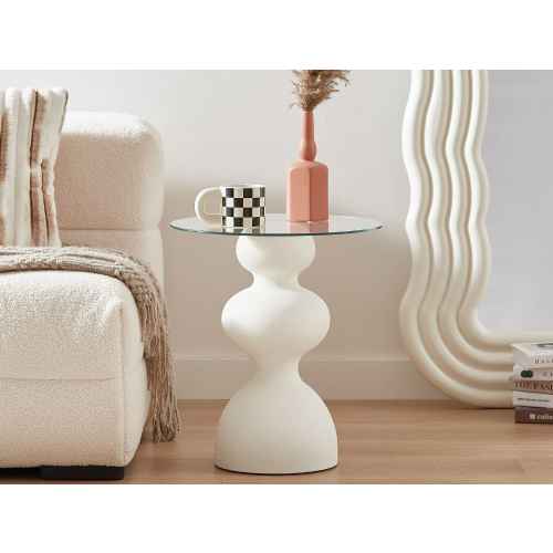 Lifely Knight Side Table, White