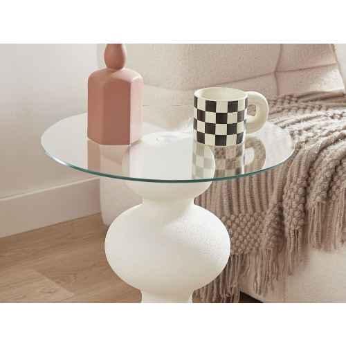 Lifely Knight Side Table, White