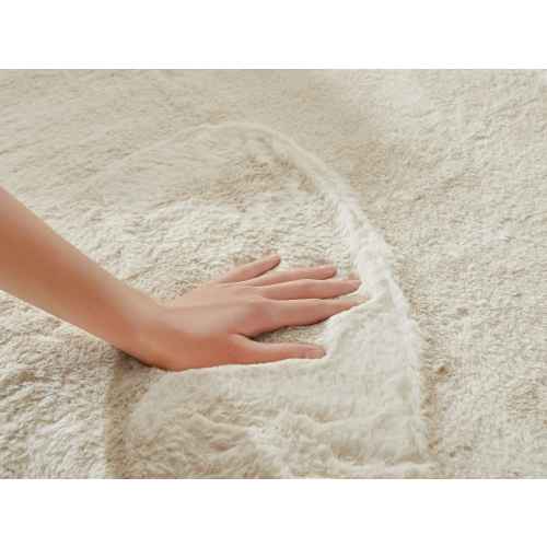 Lifely Jerome Wave-shaped Fluffy Rug, 160cm