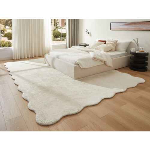 Lifely Jerome Wave-shaped Fluffy Rug, 160cm