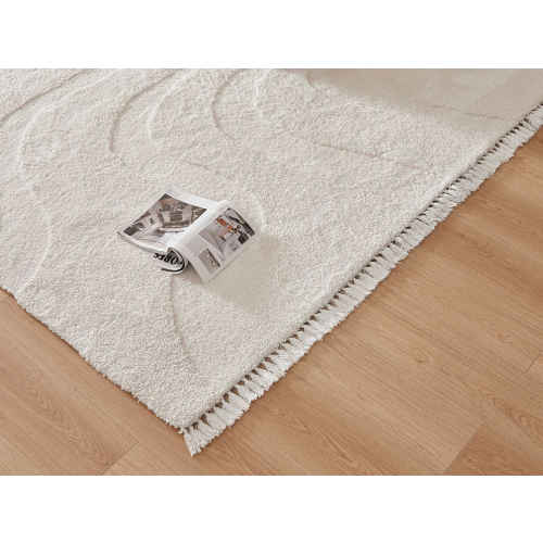 Lifely Kaya Flat-weaved Fringed Rug, 160 cm