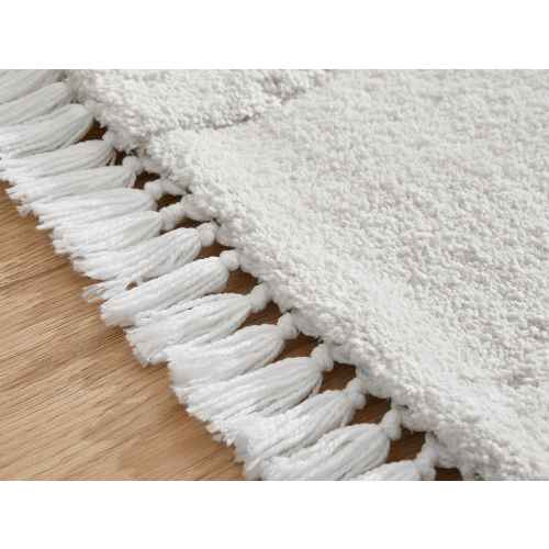 Lifely Kaya Flat-weaved Fringed Rug, 200 cm