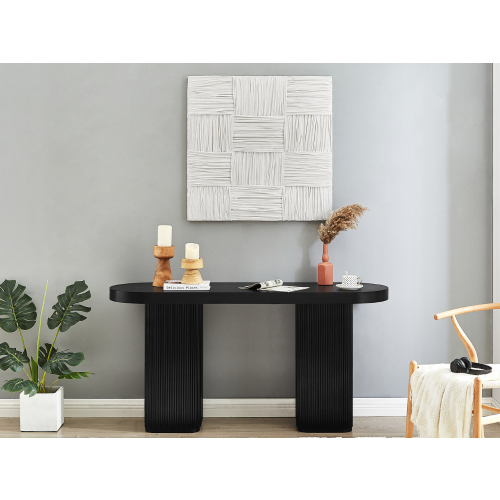 Lifely Tate Console Table, Black