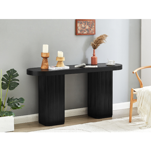 Lifely Tate Console Table, Black