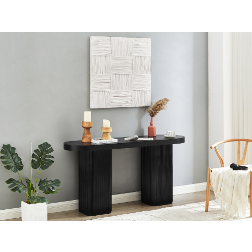 Lifely Tate Console Table, Black