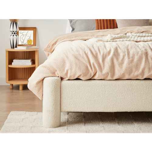 Lifely Zach Boucle Double Bed Base