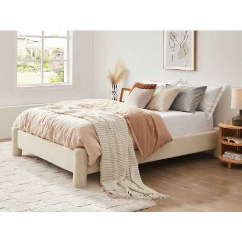 Lifely Zach Boucle Double Bed Base