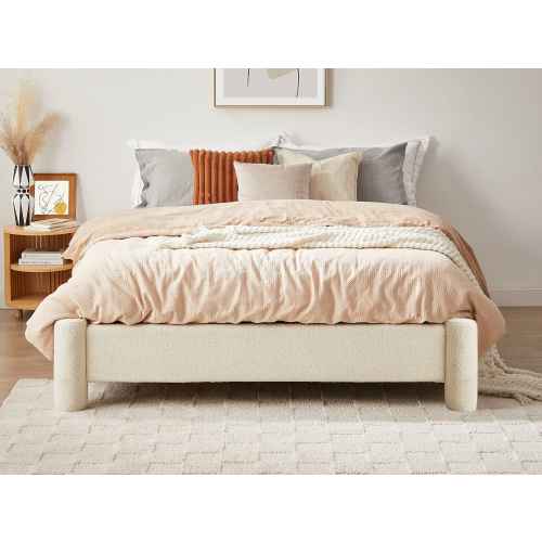 Lifely Zach Boucle Super King Bed Base