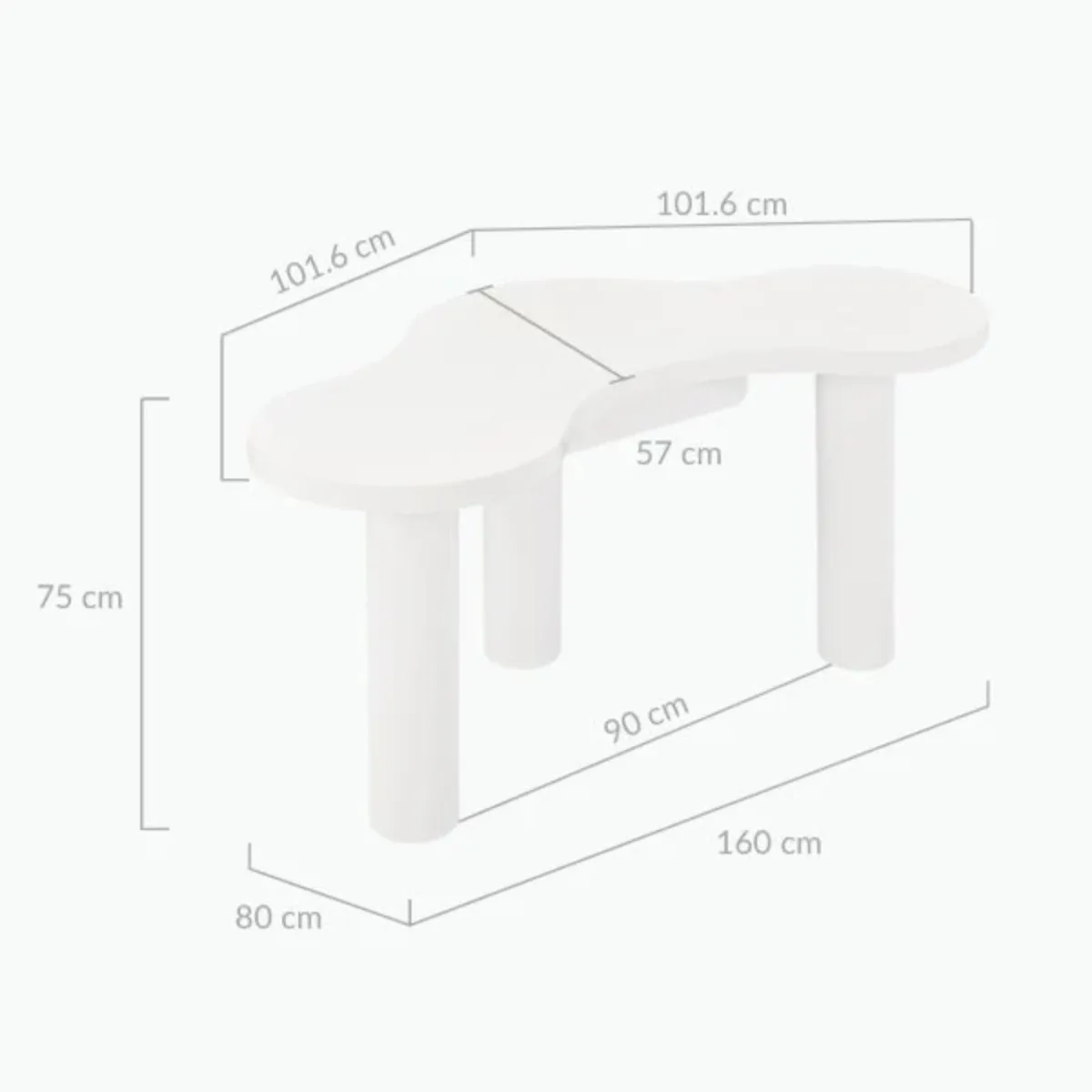 Lifely Amelia Office Desk