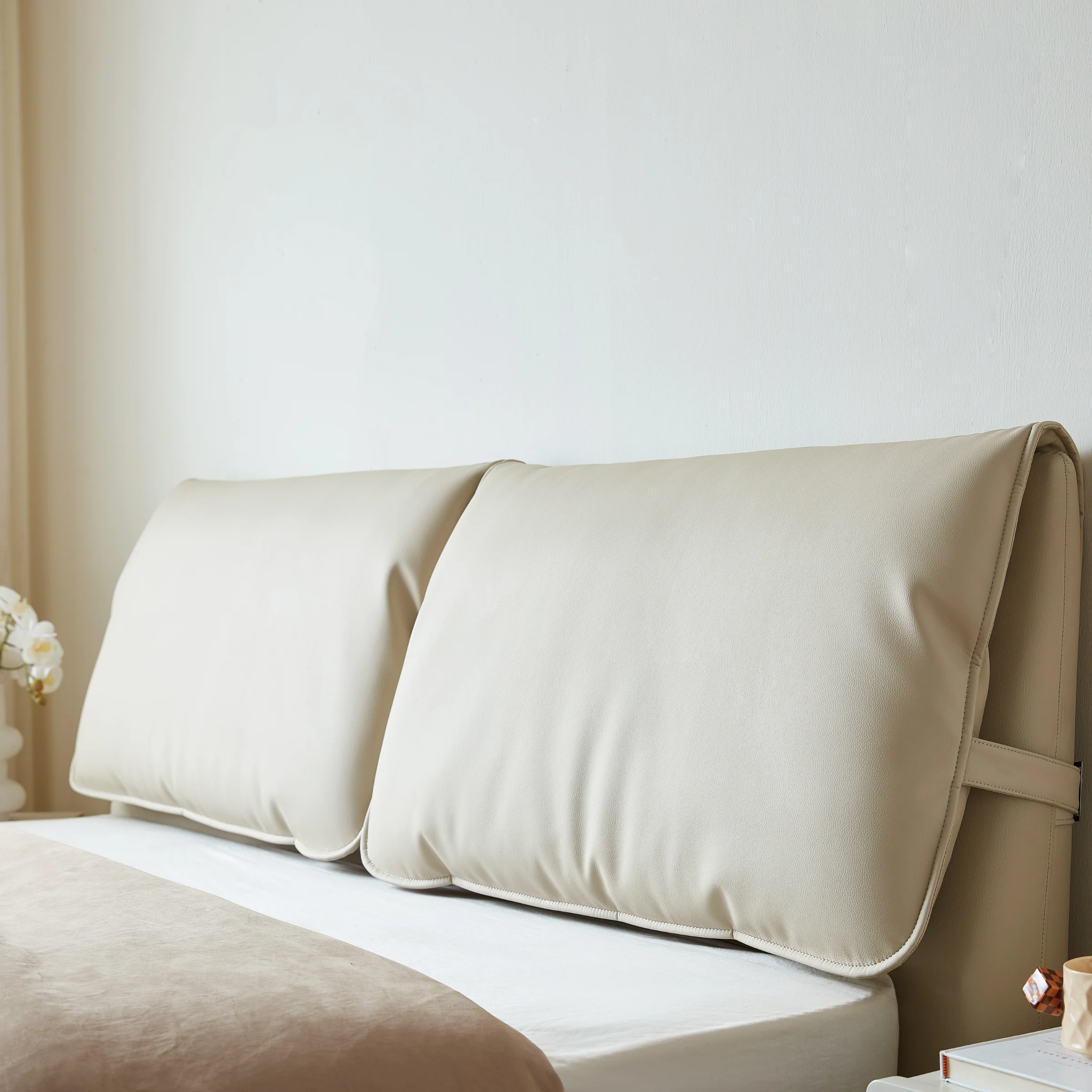 Linspire Beacon Super King Bed Frame, Off-White
