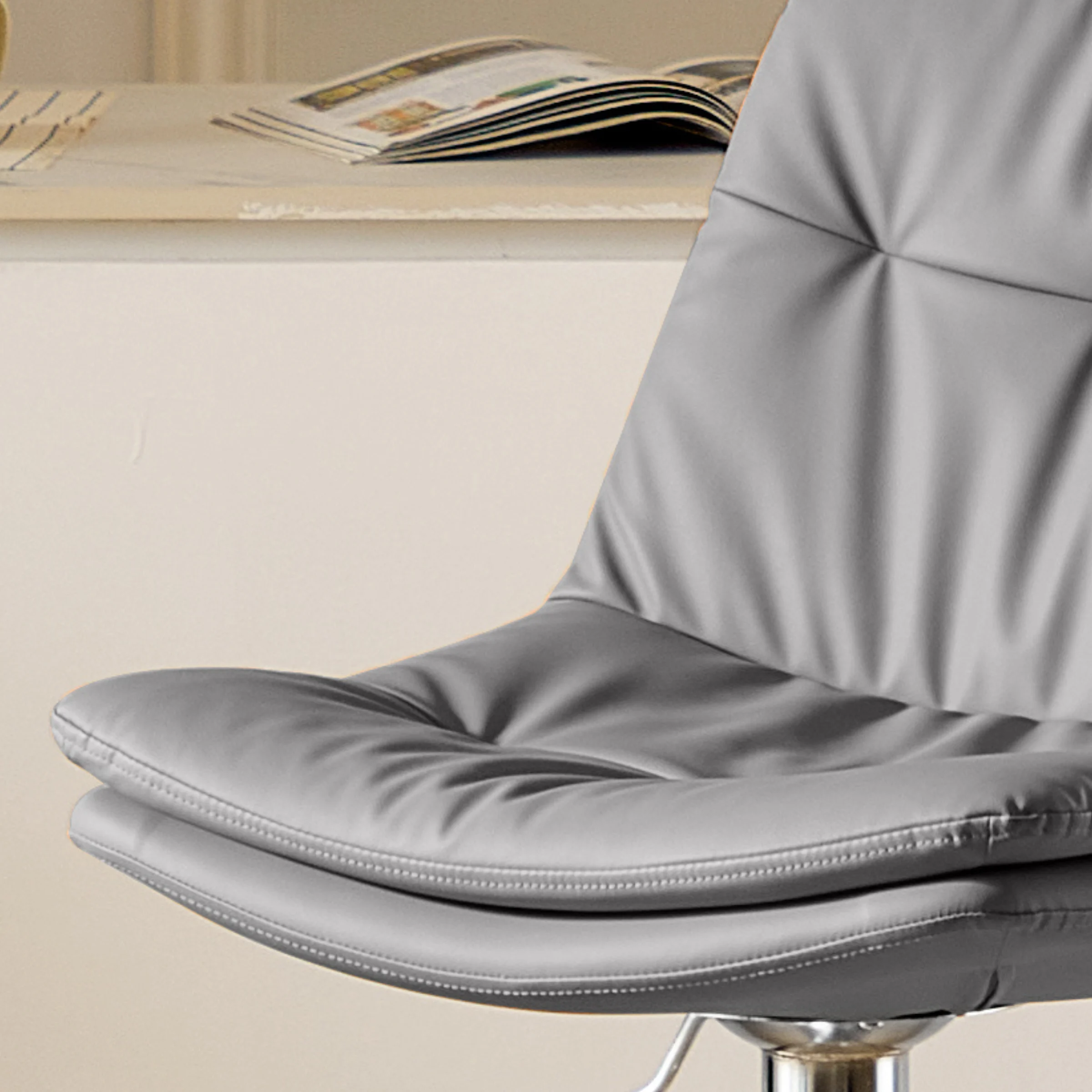 Linspire Peak Height Adjustable Bar Chair, Grey