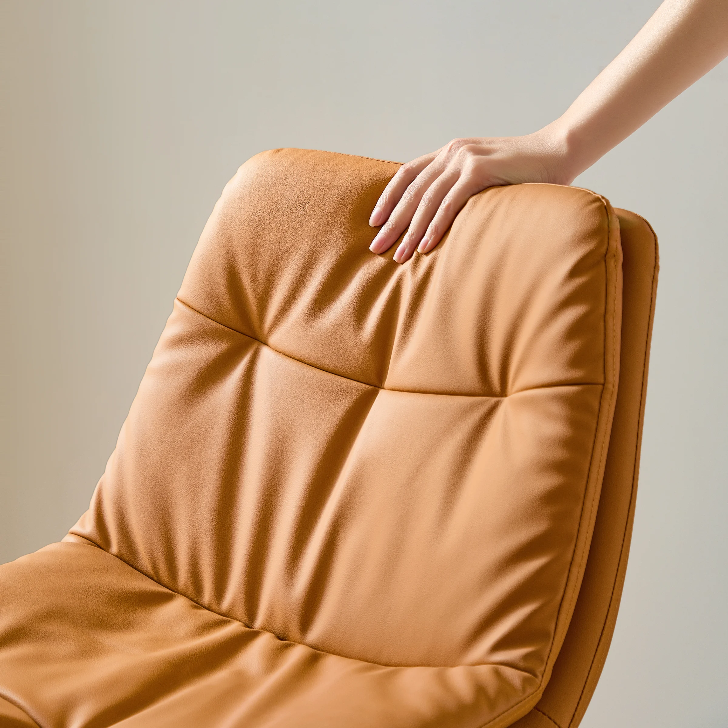 Linspire Peak Height Adjustable Bar Chair, Orange