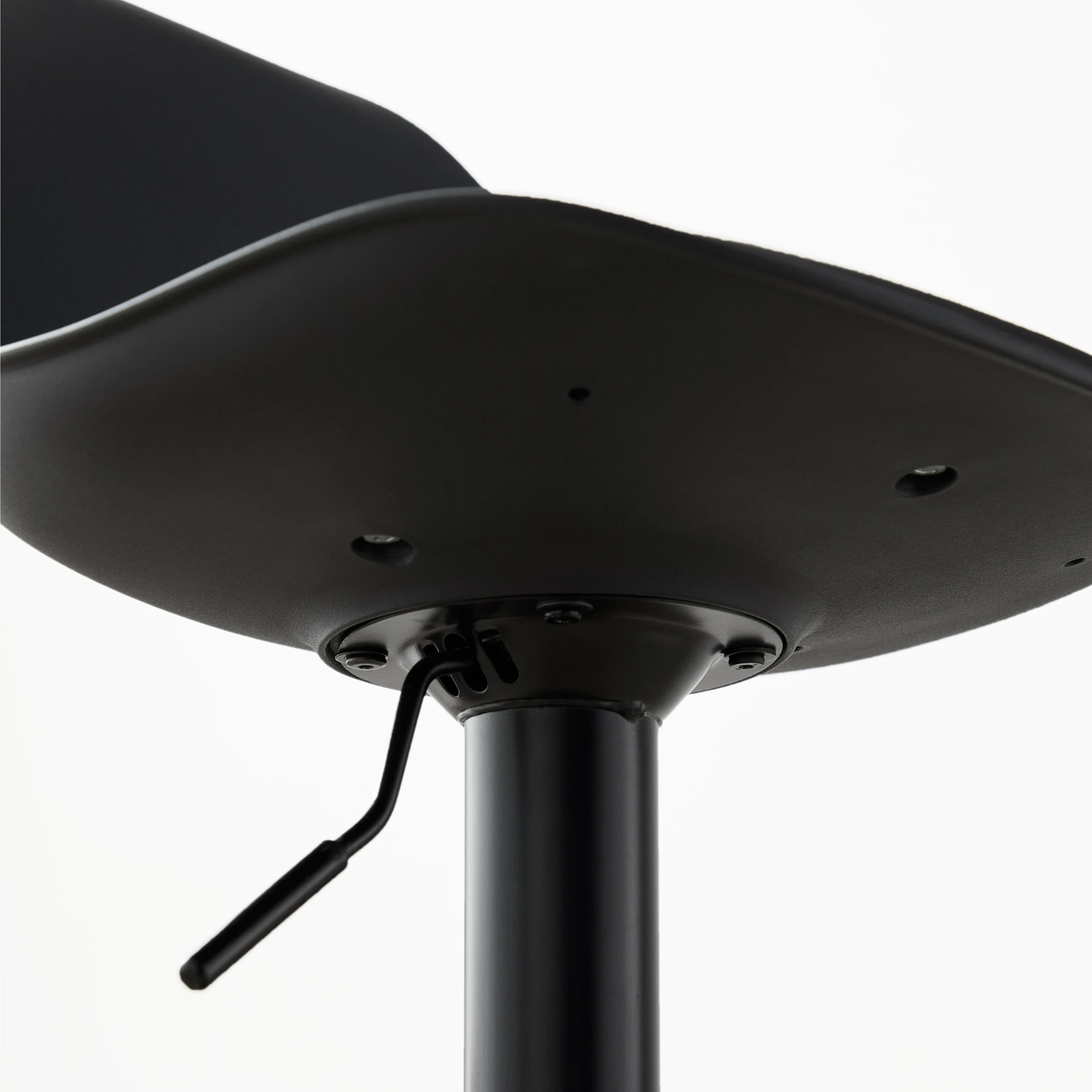 Linspire Perch Height Adjustable Bar Chair, Black