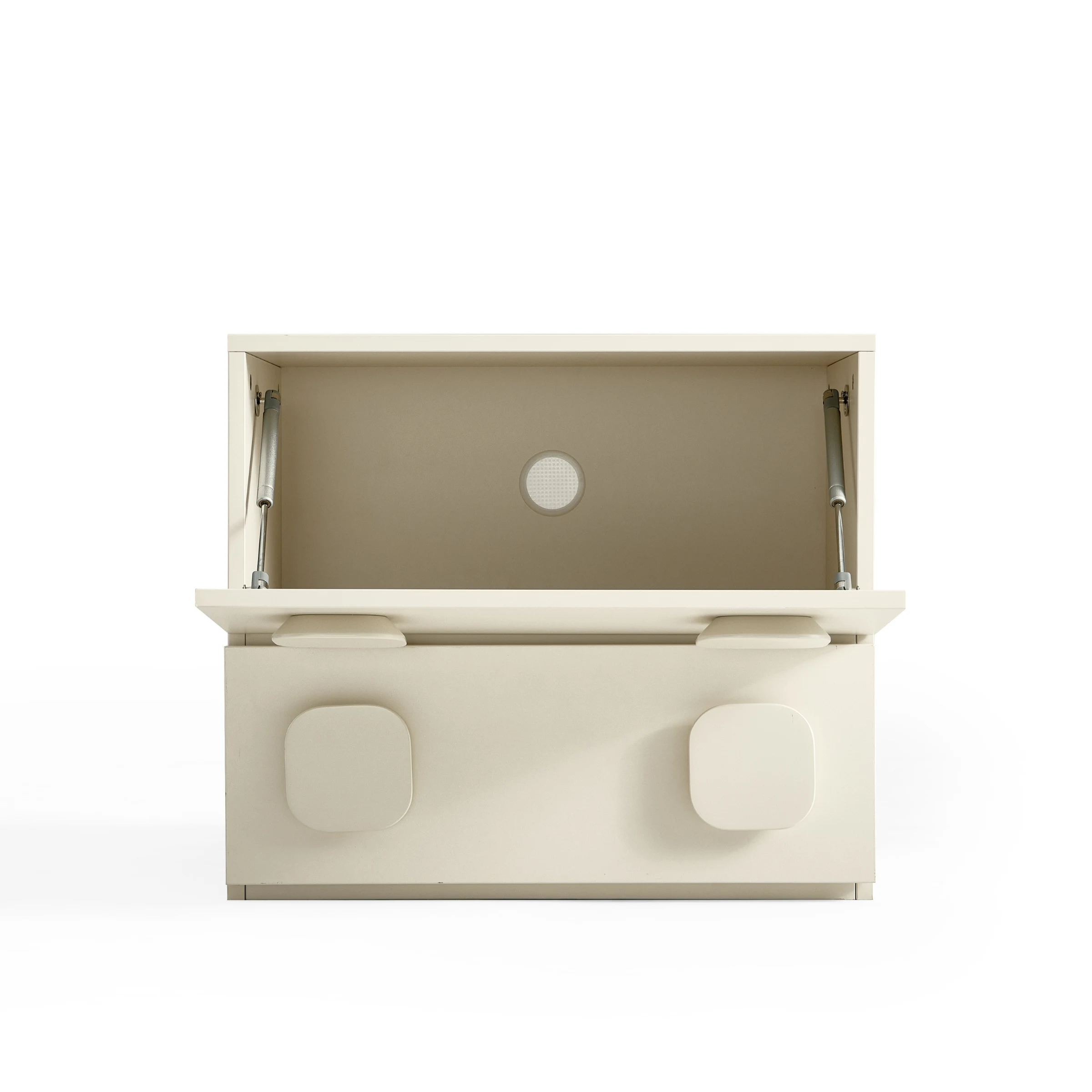 Linspire Mosaic Set of 2 Modular Storage Cabinets, Off-White