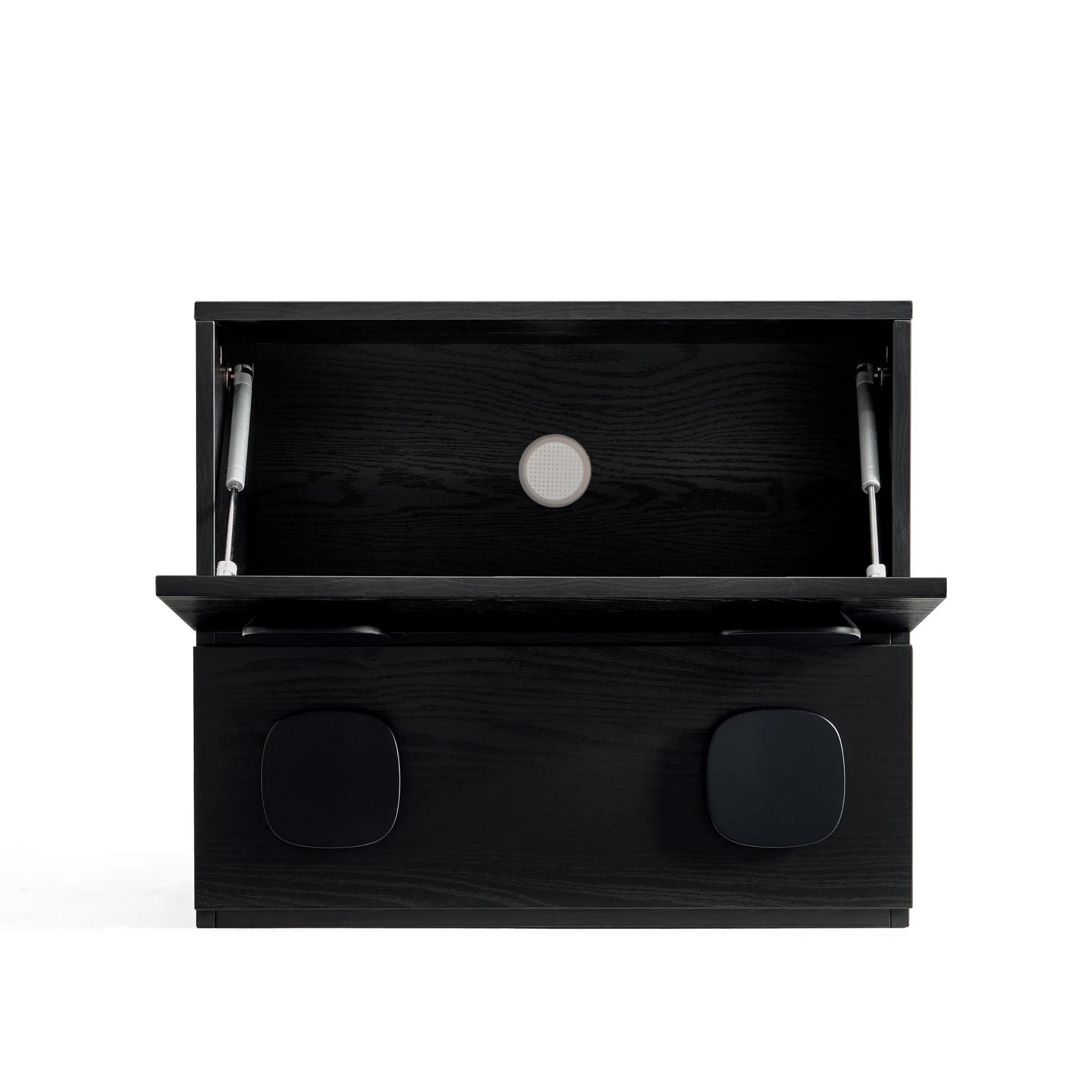Linspire Mosaic Bedside Table, Black