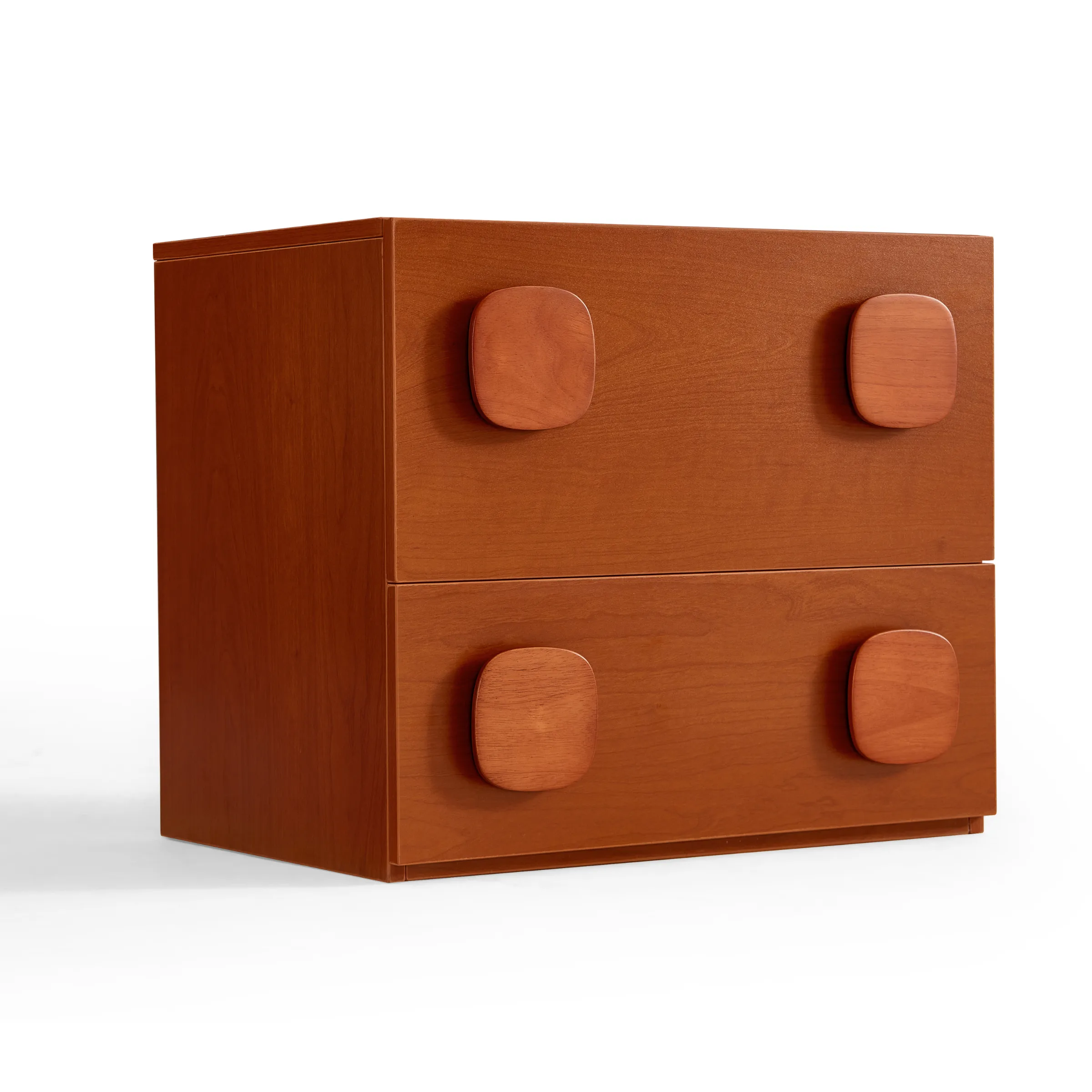 Linspire Mosaic Bedside Table, Warm Wood