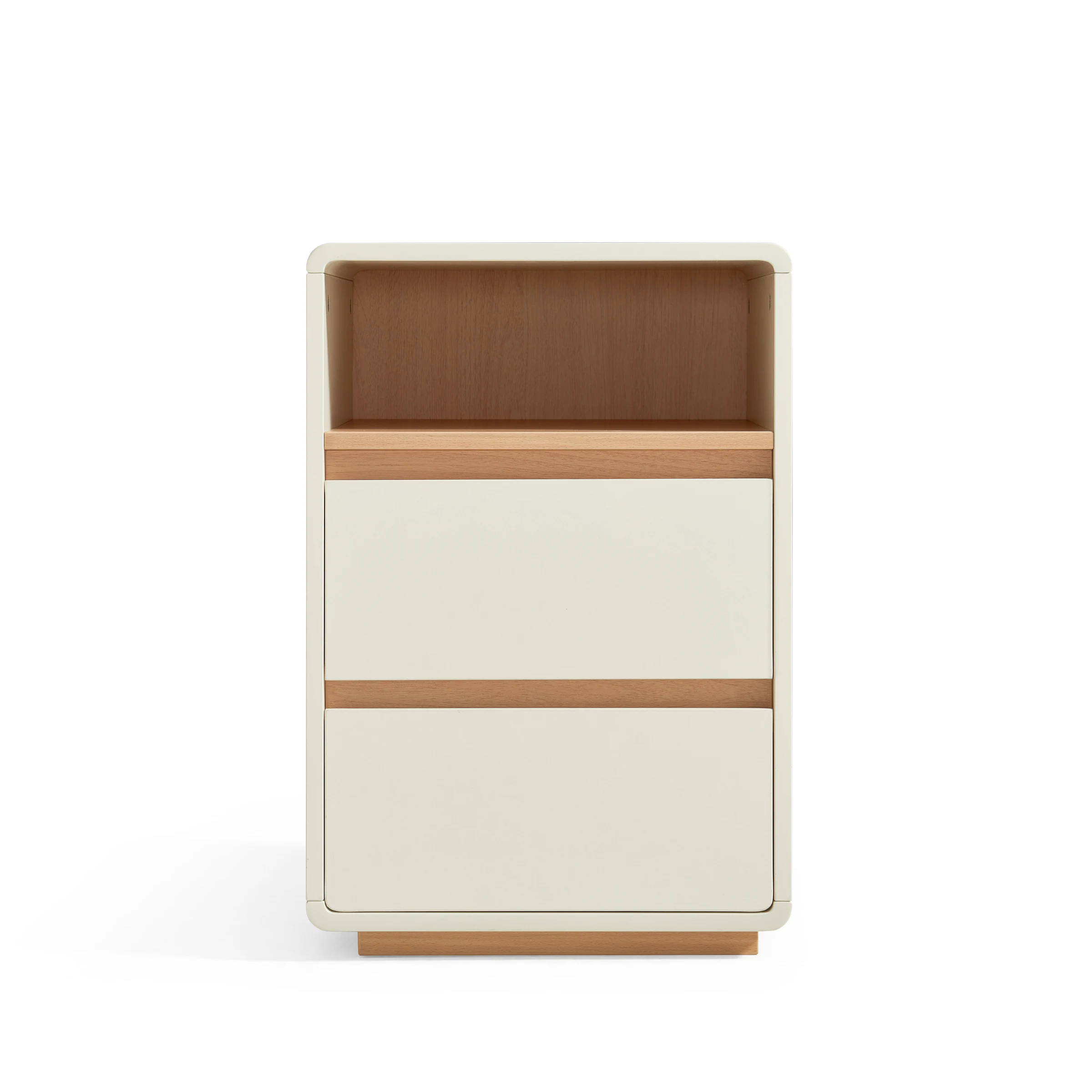 Linspire Evoke Chest of 2 Drawers with Open Storage, 0.4m