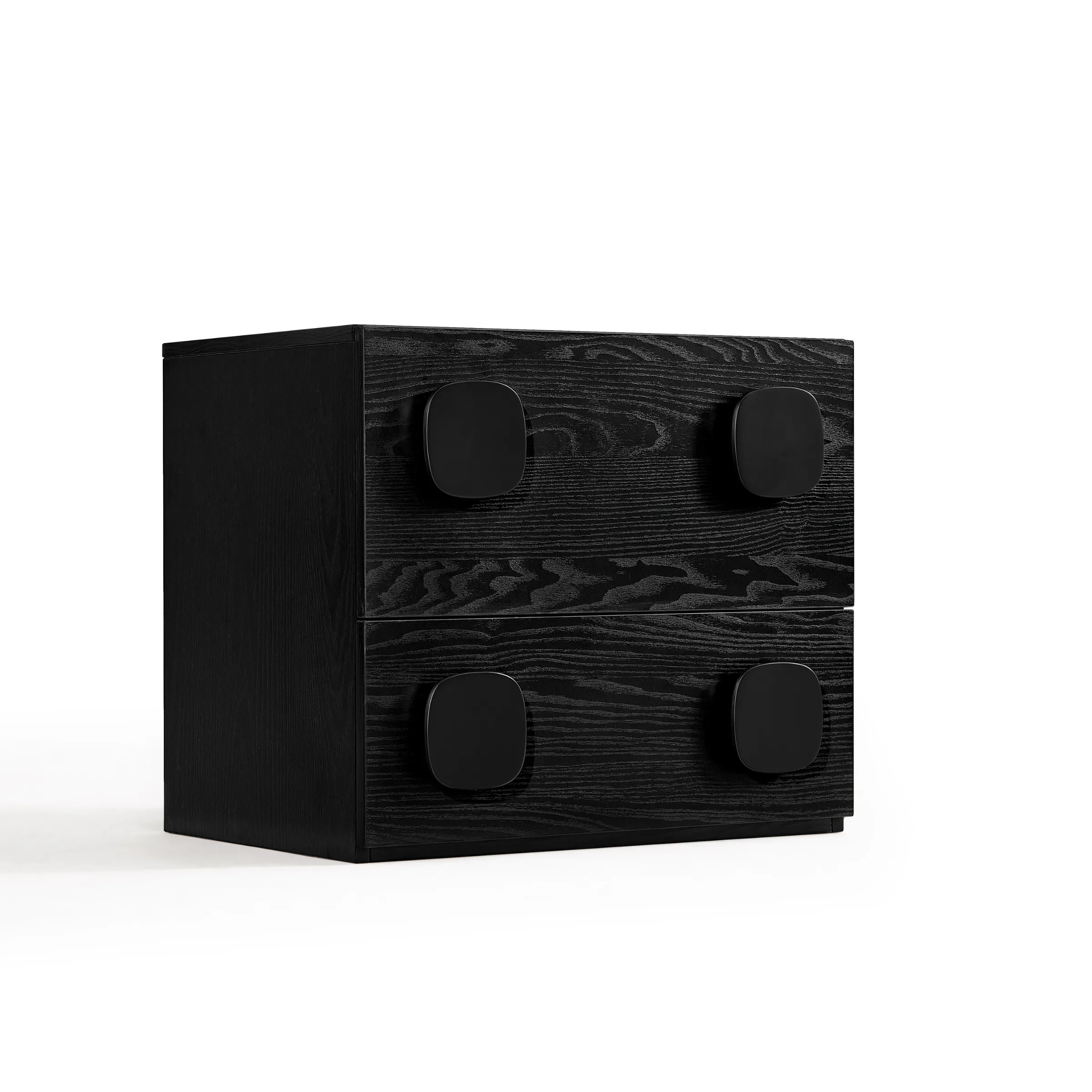Linspire Mosaic Set of 4 Modular Storage Cabinets, Black
