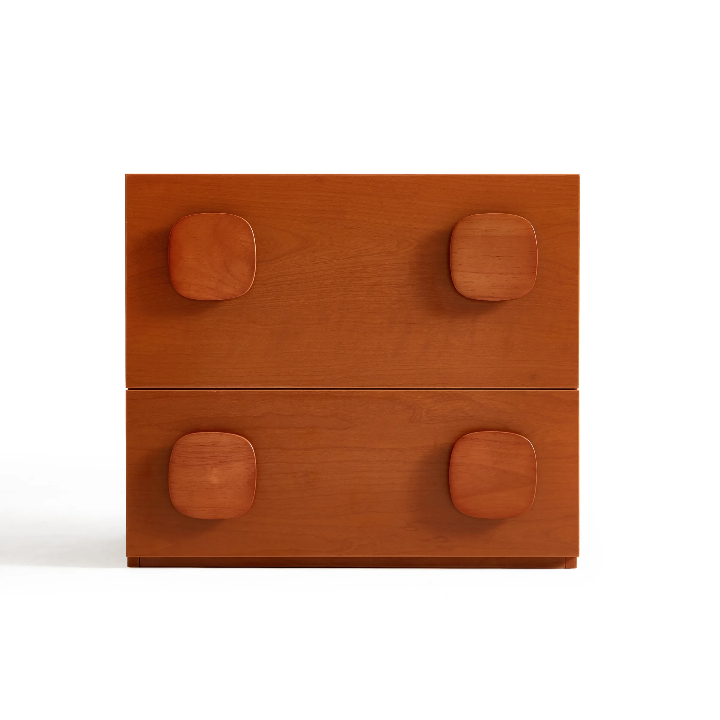 Linspire Mosaic Set of 6 Modular Storage Cabinets, Warm Wood