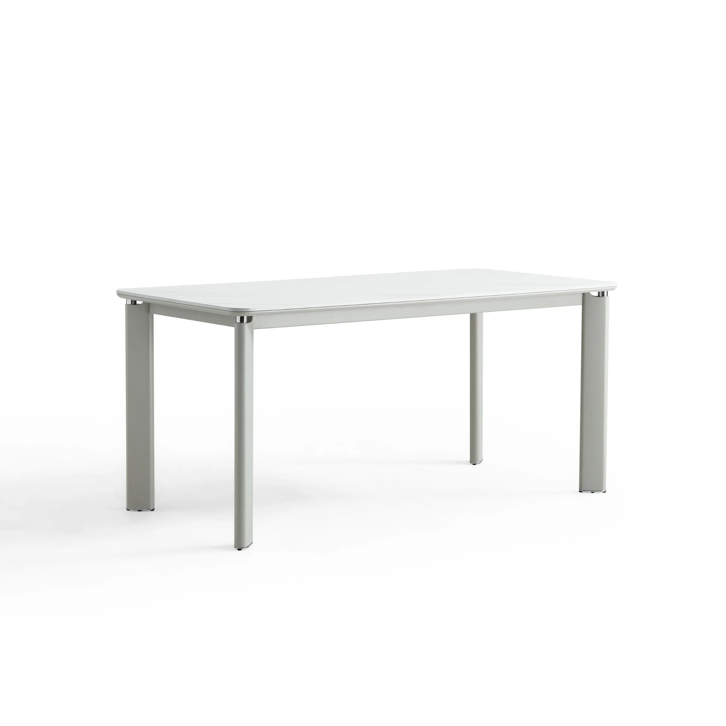 Linspire Ochre Sintered Stone Top Dining Table, 1.6m