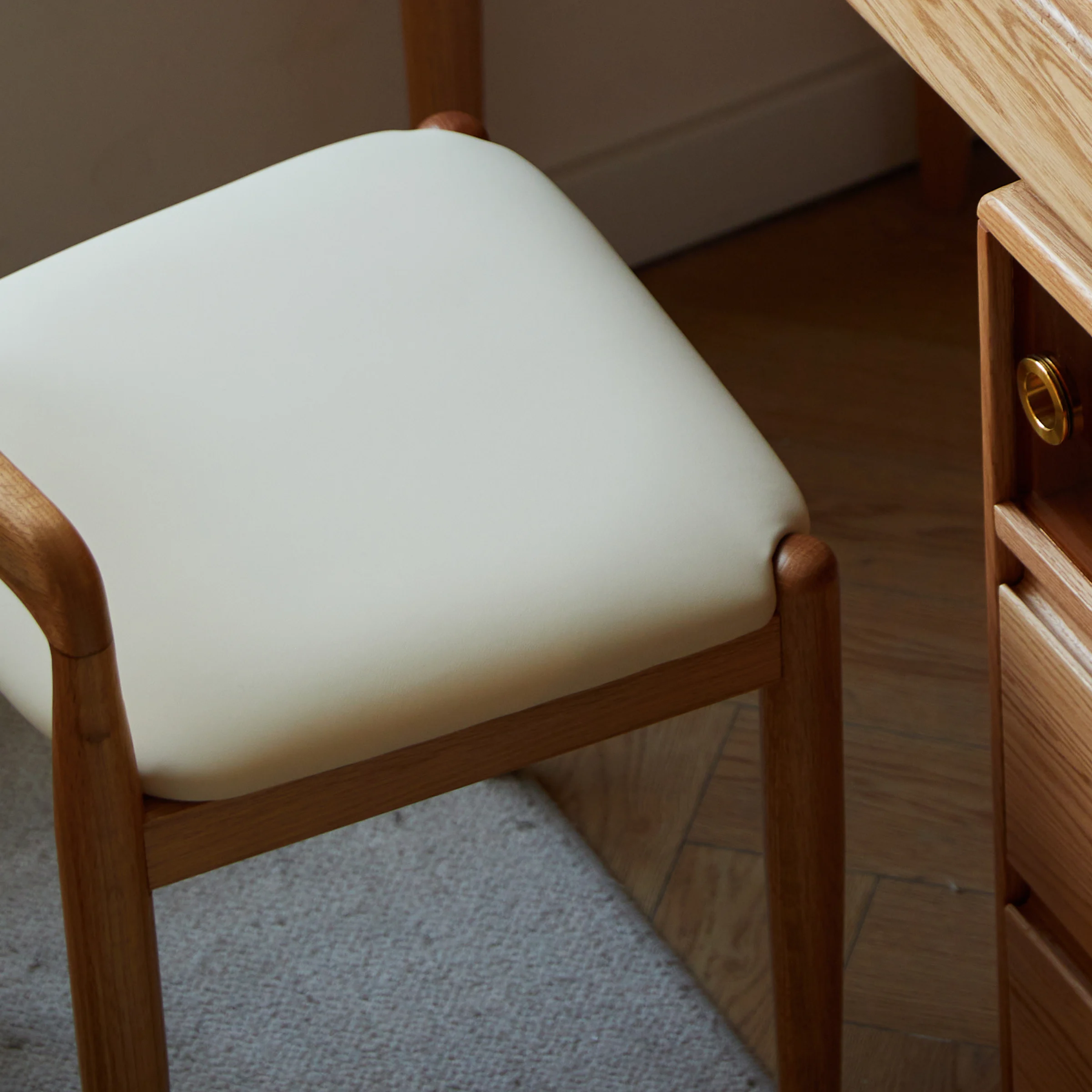 Linspire Oaklyn Adjustable Dressing Table and Stool Set