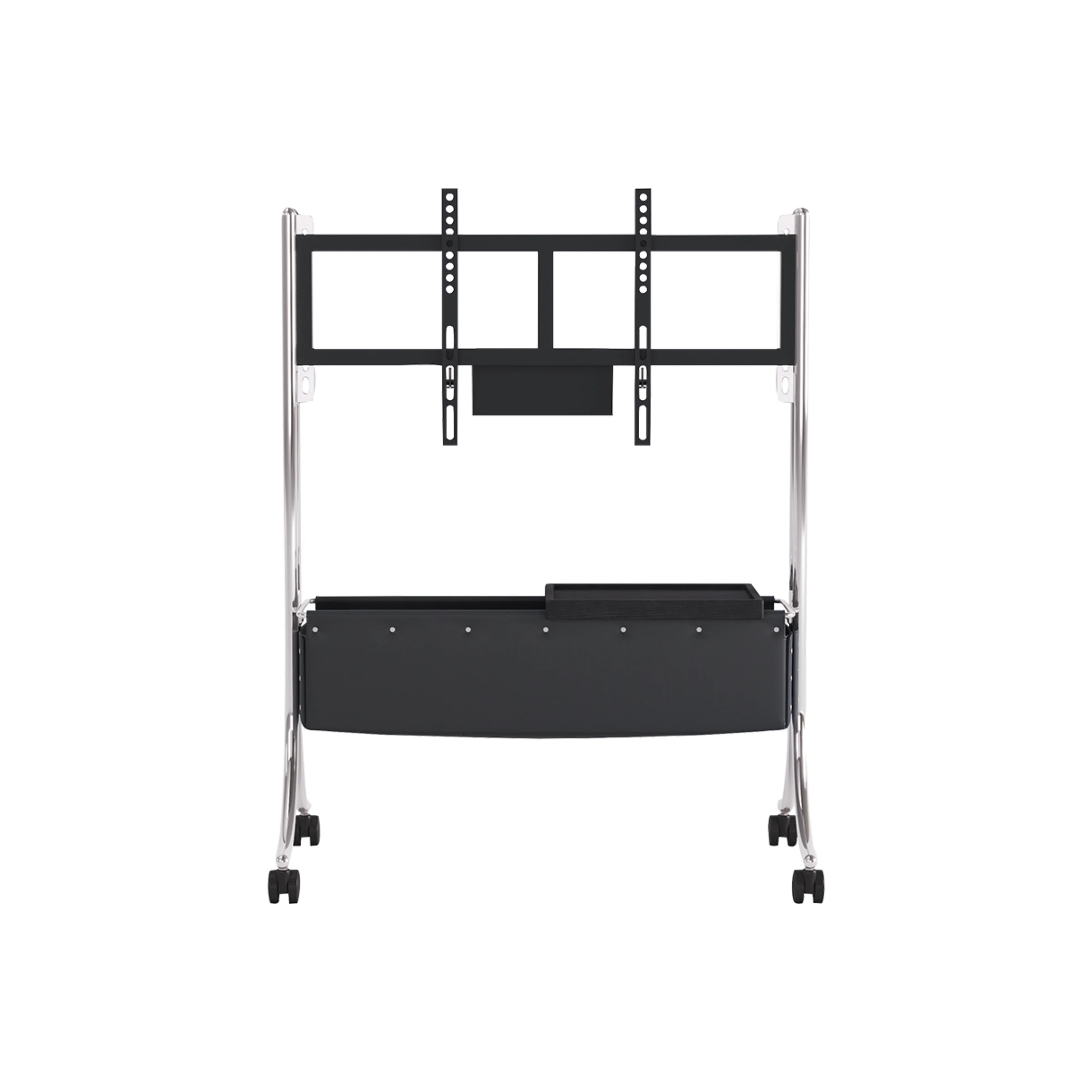 Linspire Trend Rolling TV Stand with Storage, Height Adjustable