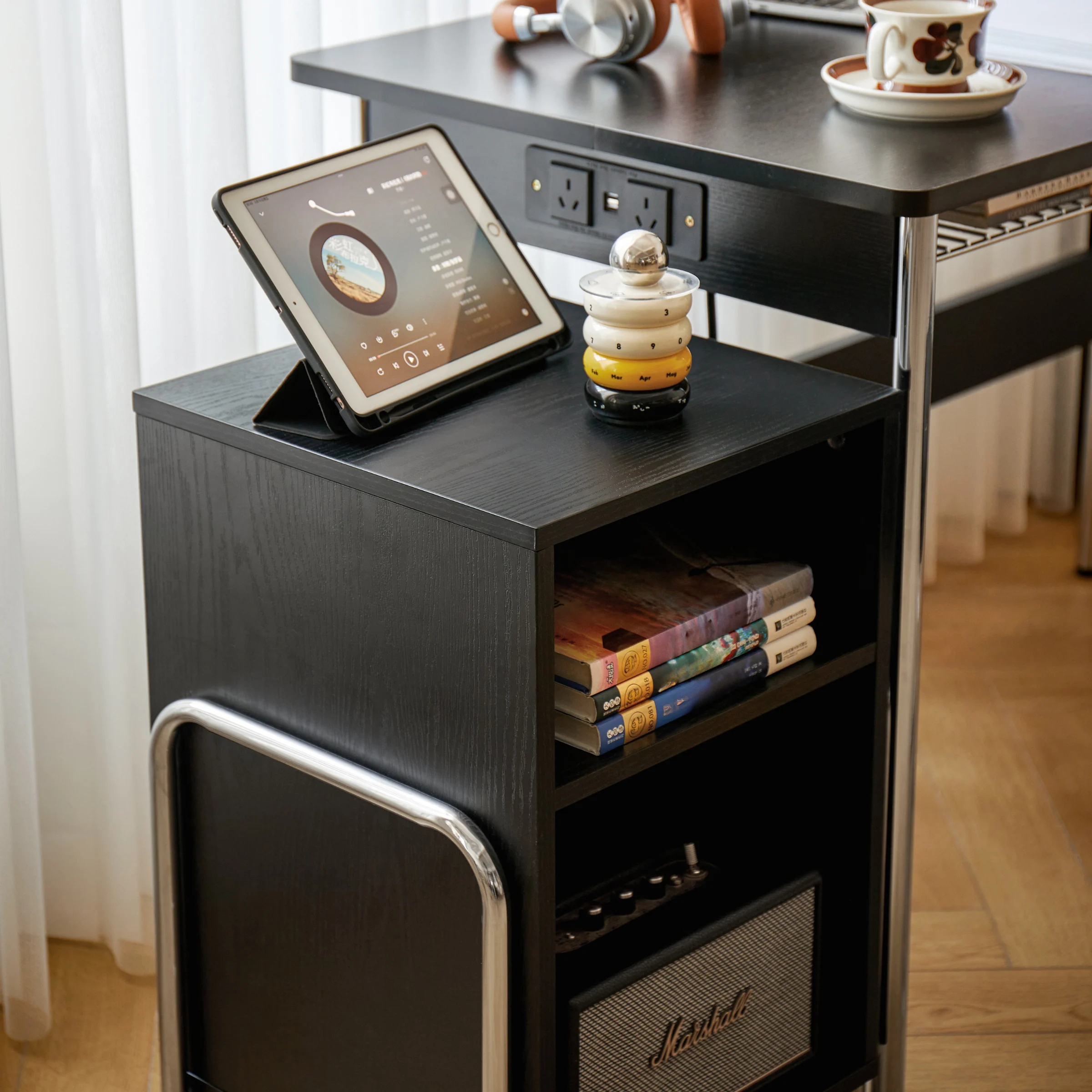 Linspire Meadow Movable Office Open Storage Cabinet