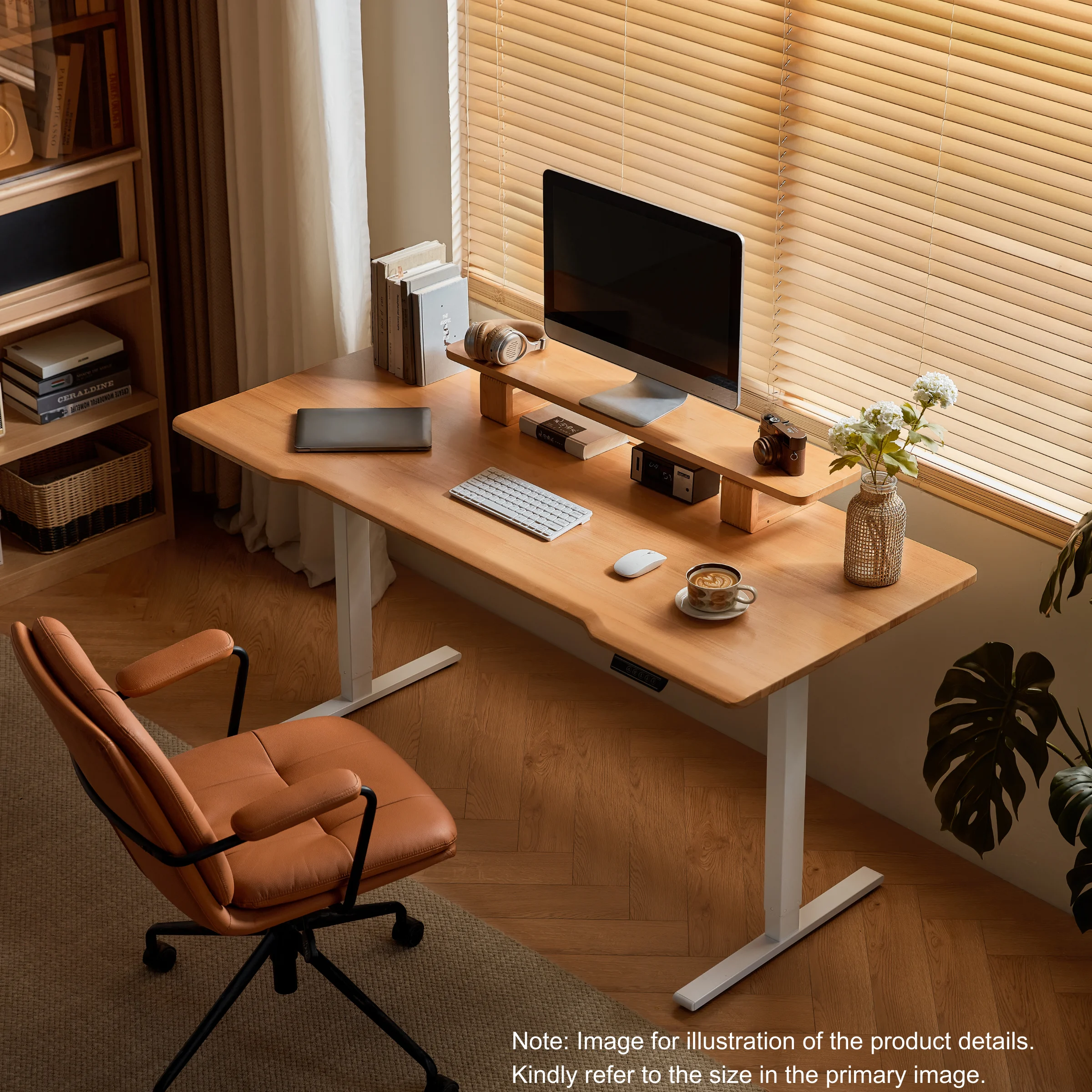 Linspire Lumen Electric Height Adjustable Standing Desk, 1.2m