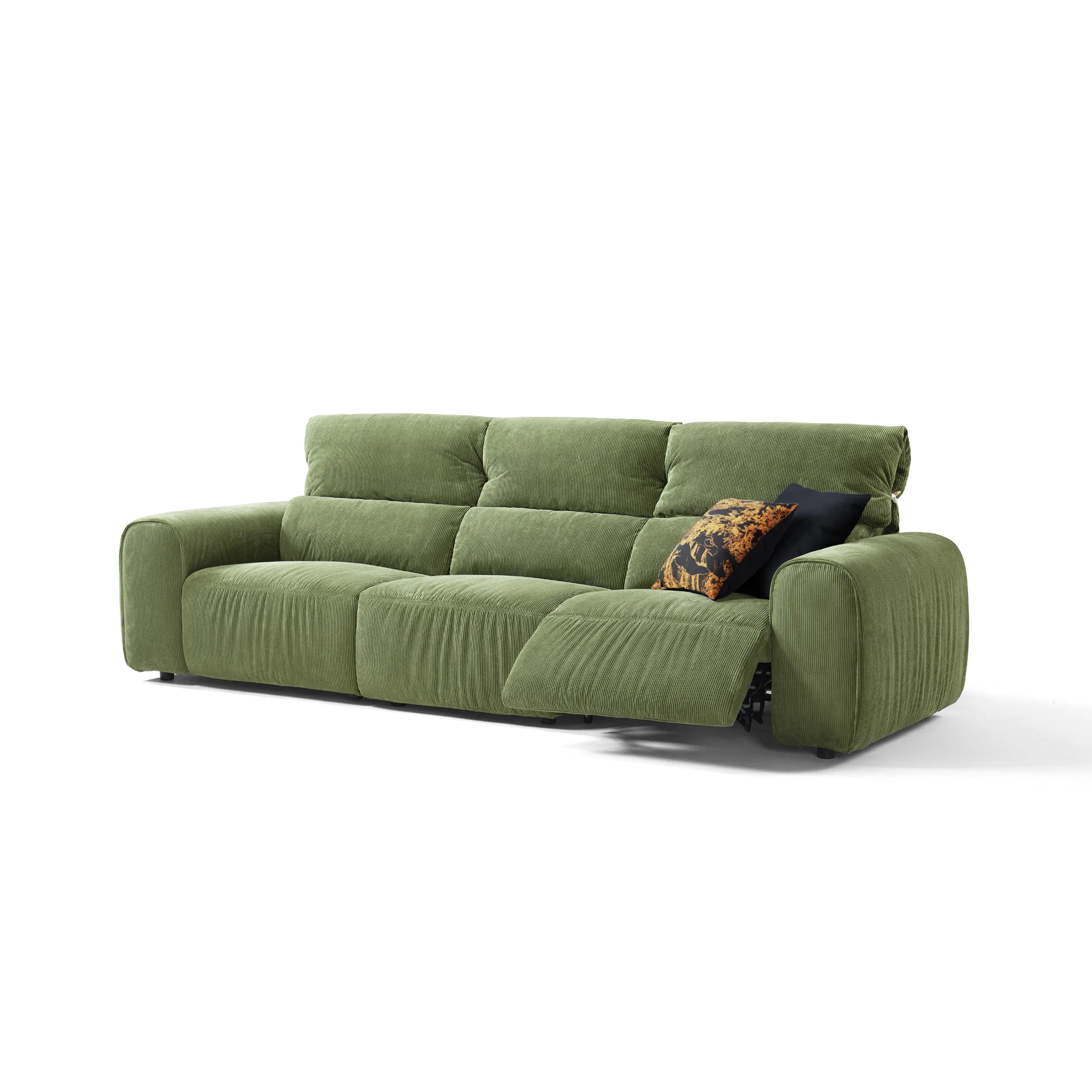 Linspire Vivid Electric 4-Seater Sofa, Green