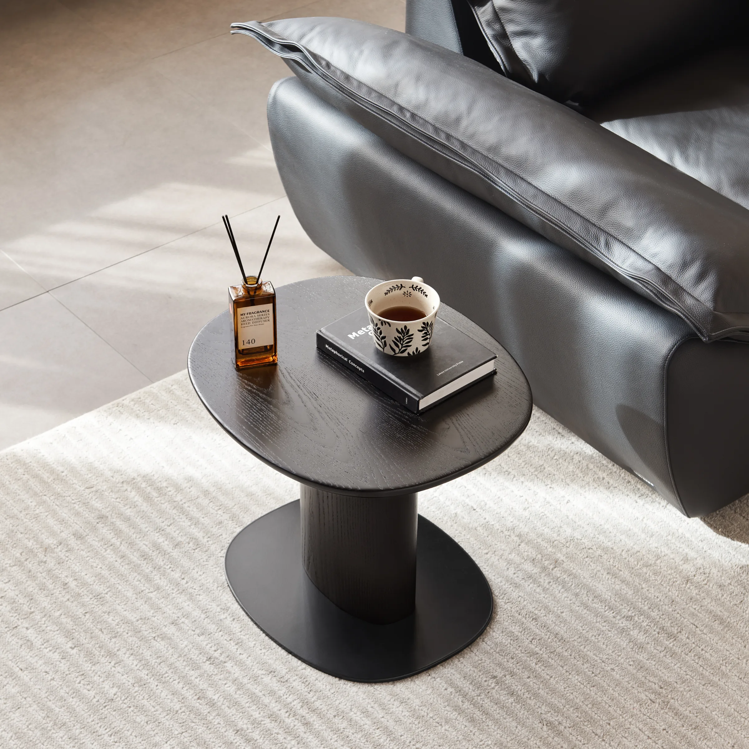 Linspire Terra Side Table, Black