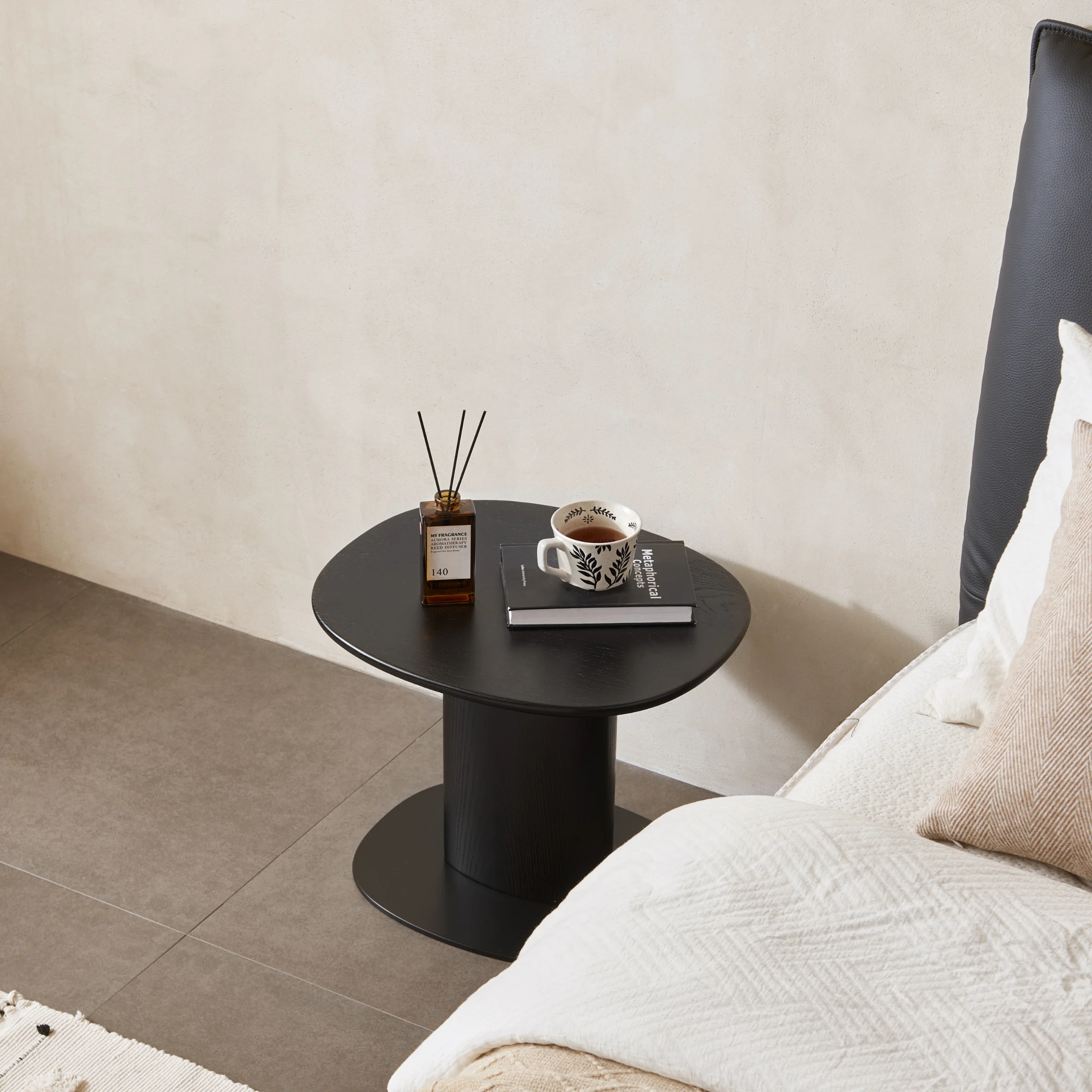 Linspire Terra Side Table, Black