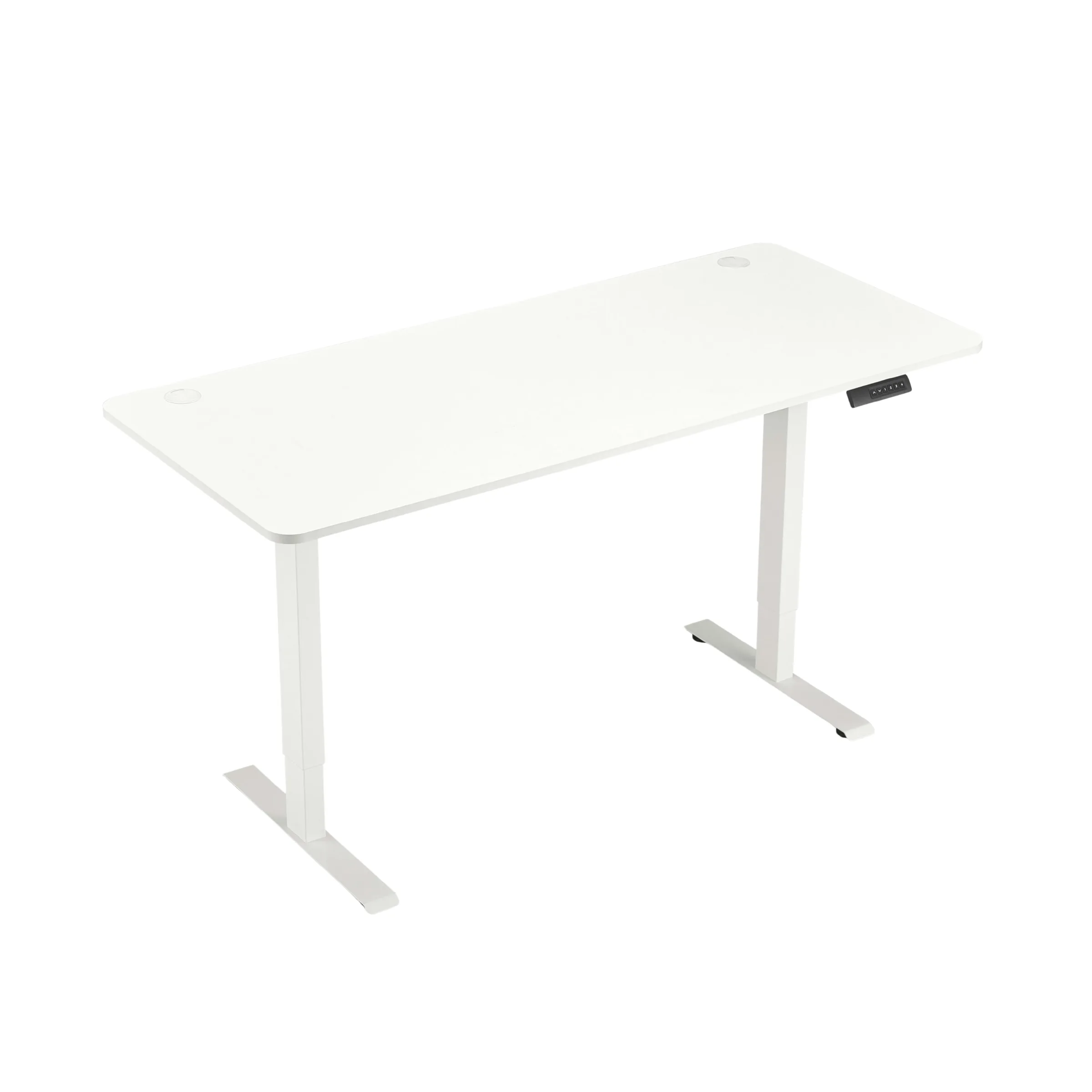 Linspire Ascend 2PCS Standing Desk Set, 140cm, White