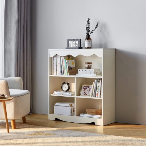 Linspire Renley Bookshelf, Small, White