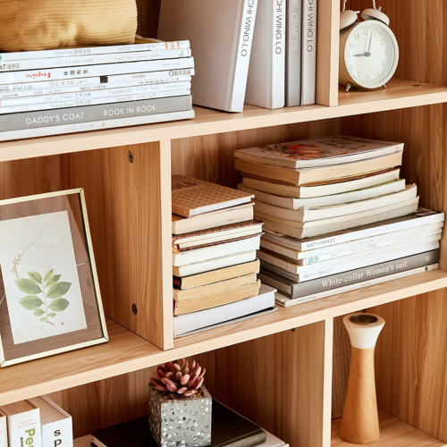 Linspire Noble Bookcase, Natural, 80x29x179cm