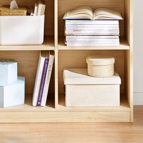 Linspire Noble Bookcase, Natural, 79x30x194cm