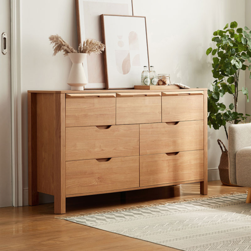 Linspire Ventus Chest of 7 Drawers, Natural