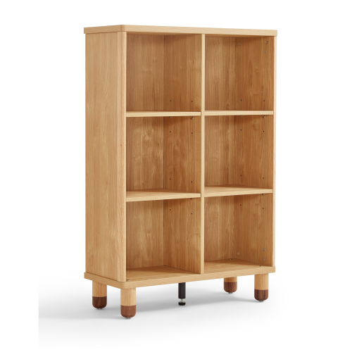 Linspire Horizon Kids 6 Cube Bookshelf, Natural