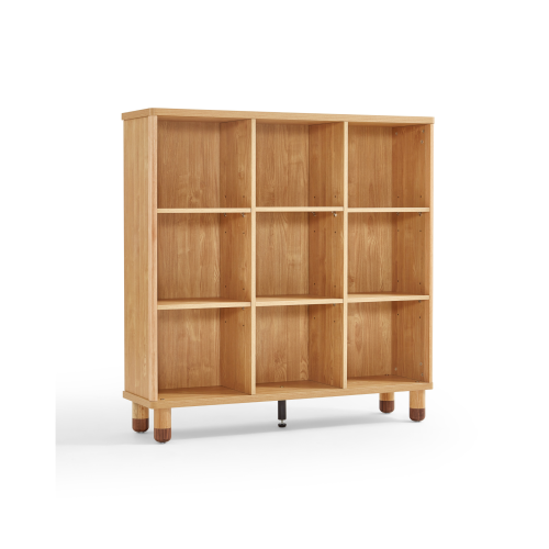 Linspire Horizon Kids 9 Cube Bookshelf, Natural