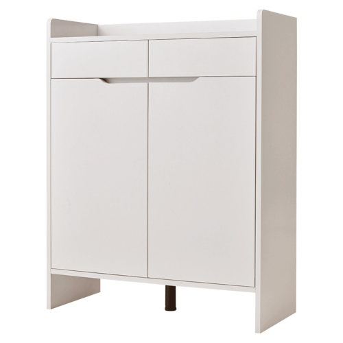 Linspire Miro Shoe Cabinet, Large, White